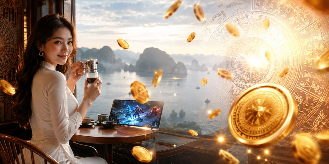 Người dùng tại Hạ Long theo dõi esports betting trong quán cà phê
