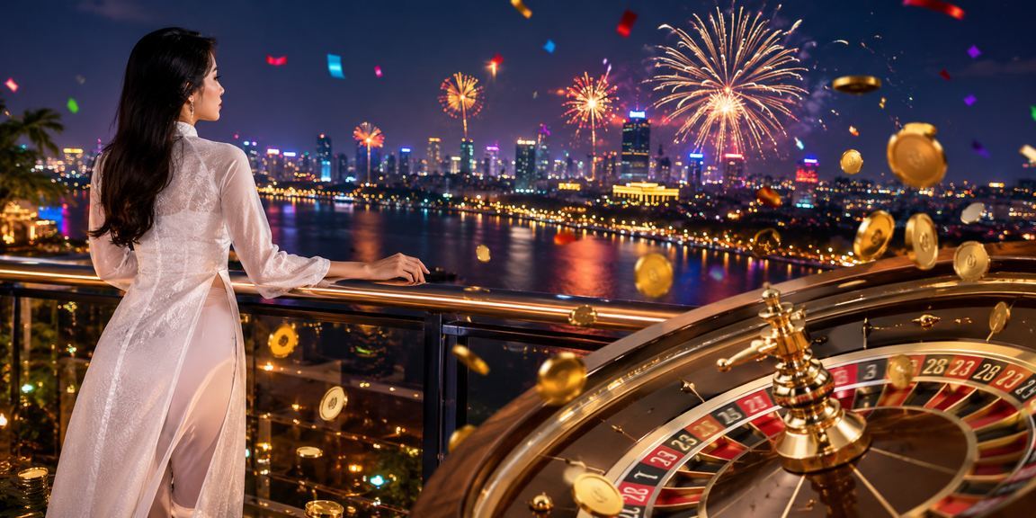 Khung cảnh Hà Nội với chủ đề roulette và thông tin quyền riêng tư khi duyệt web